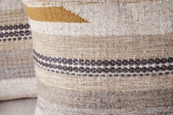 Aravali Wool Cushion Cover - Ochre