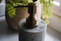 Asana Marble Soap Pump - Grey
