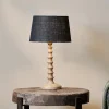 Avisa Mango Wood Bedside Table Lamp