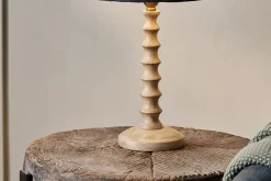 Avisa Mango Wood Bedside Table Lamp