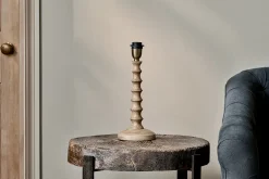 Avisa Mango Wood Bedside Table Lamp