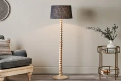 Avisa Mango Wood Floor Lamp