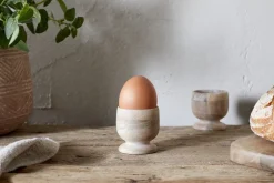 Awa Wooden Egg Cup - Natural - (Set of 2)