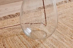 Baba Recycled Glass Floor Lamp - Clear