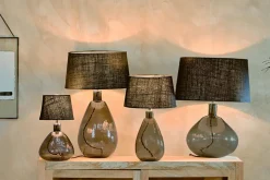 Baba Recycled Glass Lamp - Green - Large Tall