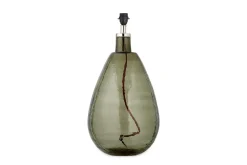 Baba Recycled Glass Lamp - Green - Large Tall
