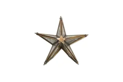 Bakara Star Tree Topper - Antique Brass