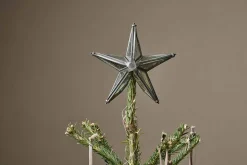 Bakara Star Tree Topper - Antique Silver