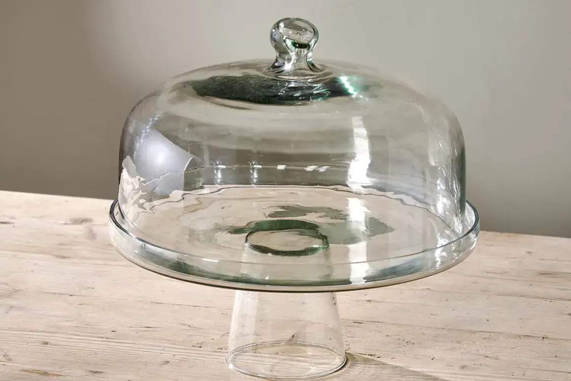 Banjara Glass Dome Cake Stand