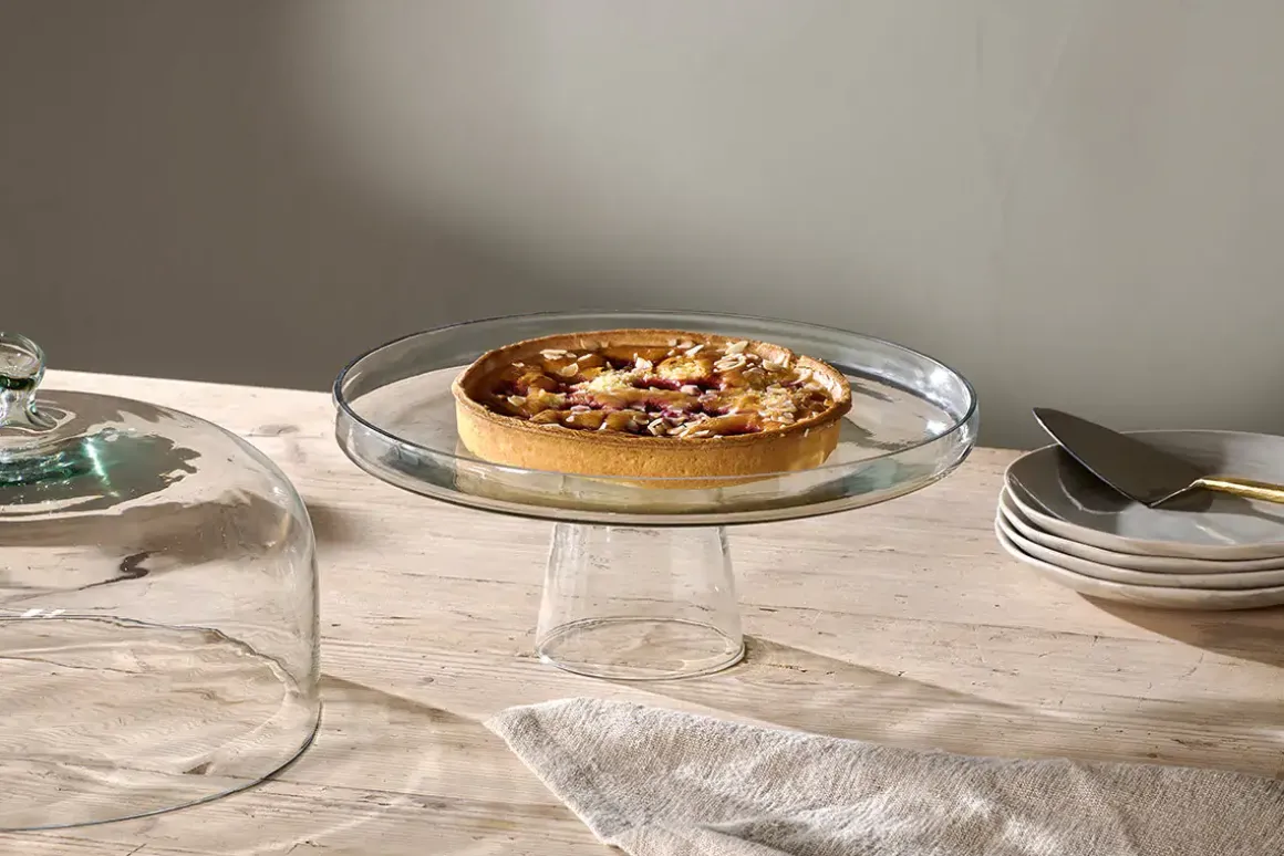 Banjara Glass Dome Cake Stand