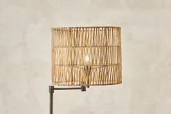 Banso Wicker Lampshade - Natural - Large