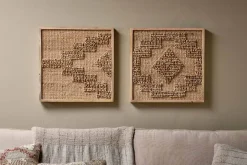 Bawal Hemp & Jute Wall Art - Natural