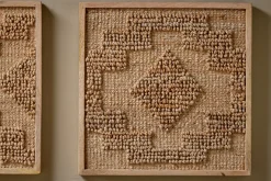 Bawal Hemp & Jute Wall Art - Natural