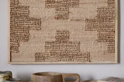 Bawal Wall Art - Cross - Natural