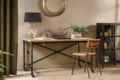 Benia Iron & Reclaimed Wood  Desk