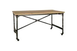 Benia Iron & Reclaimed Wood  Desk