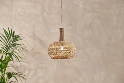 Beru Rattan Lampshade - Conical - Small
