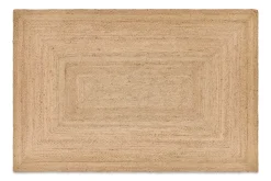 Braided Hemp Rug - Natural - Extra Large