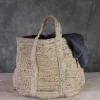 Braided Hemp Storage Basket - Natural