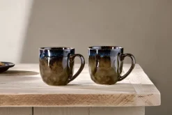 Cali Mugs - Earth Blue (Set of 2)