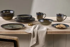 Cali Side Plate - Earth Blue