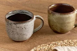 Cam Coffee Mug - Mocha (Set of 2)