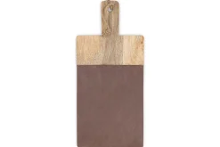 Cassia Mango Wood & Stone Board - Natural