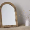 Cayce Cast Aluminum Vanity Mirror - Antique Brass