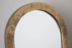 Cayce Cast Aluminum Vanity Mirror - Antique Brass