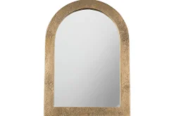 Cayce Cast Aluminum Vanity Mirror - Antique Brass