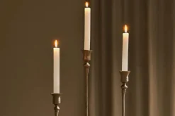 Chaipat Candlestick - Antique Brass