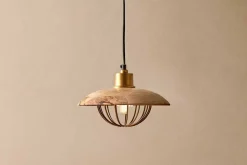 Chakai Wood & Metal Pendant - Small