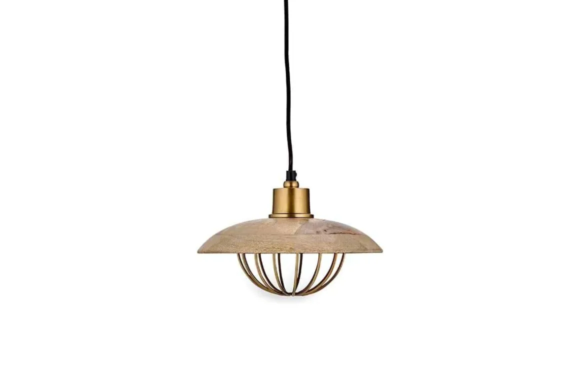 Chakai Wood & Metal Pendant - Small