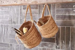 Chapad Hemp Wide Wall Hung Basket