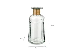 Chara Hammered Bottle - Decorative