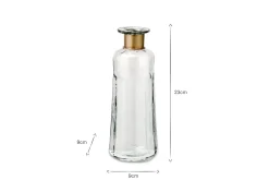 Chara Hammered Bottle - Decorative