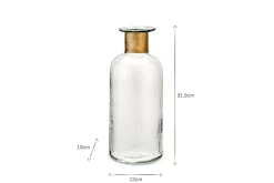 Chara Hammered Bottle - Hammered