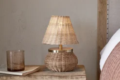 Cija Rattan Table Lamp - Natural