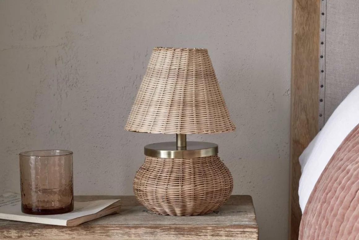 Cija Rattan Table Lamp - Natural