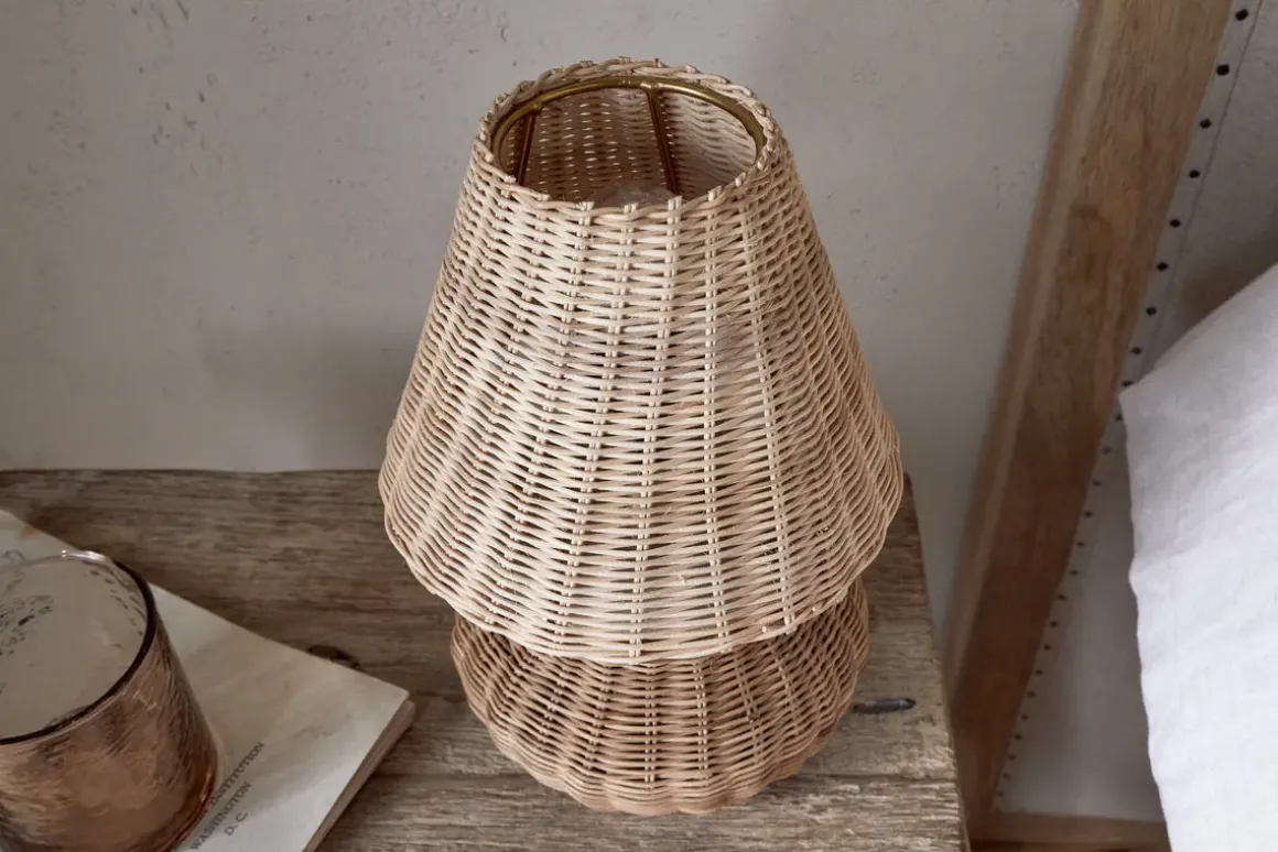 Cija Rattan Table Lamp - Natural