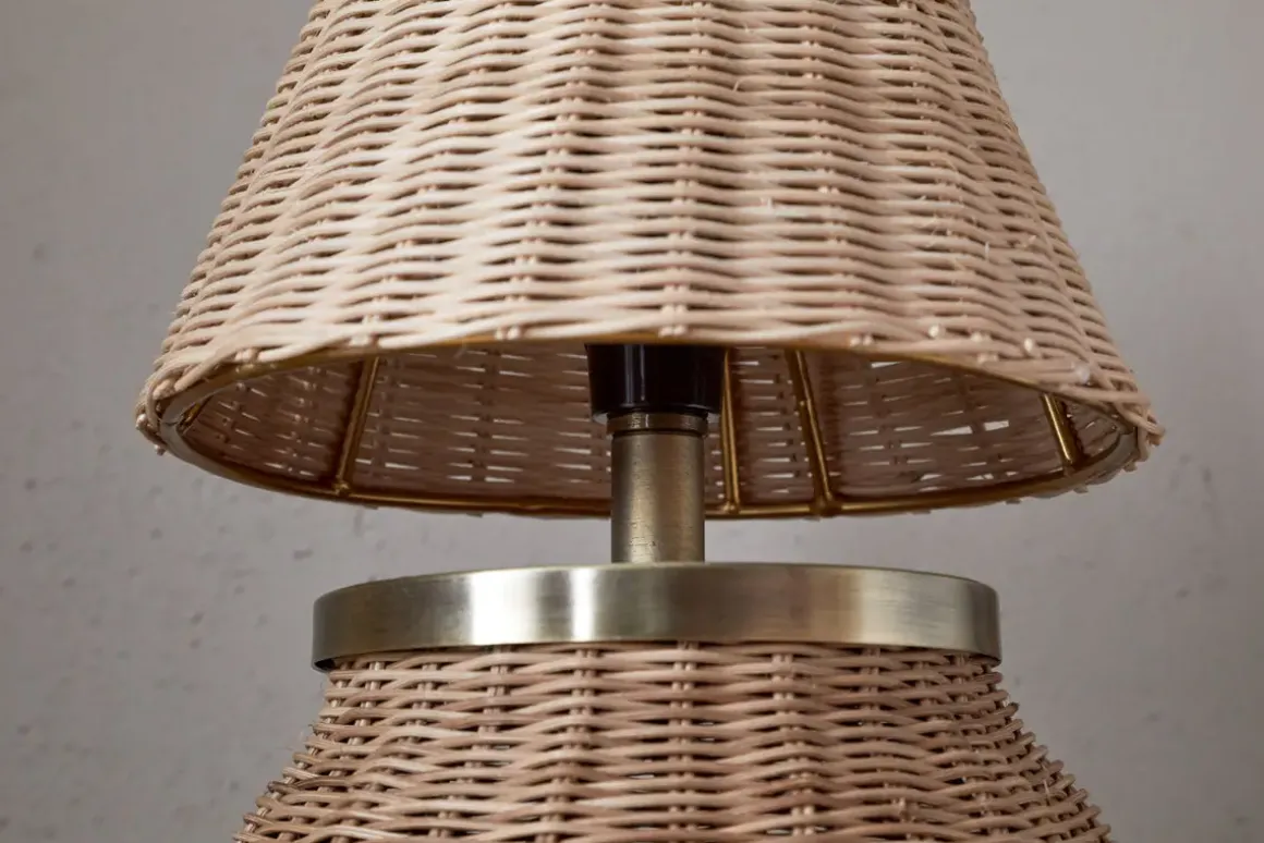 Cija Rattan Table Lamp - Natural