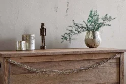Danvi Glass Drop Garland - Brass & Clear