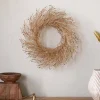 Danvi Glass Drop Wreath - Brass & Clear