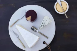 Darsa Cheese Knife Set - Brushed Gold (Set of 4)