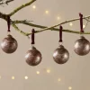 Darya Baubles - Antique Burgundy - (Set of 4)