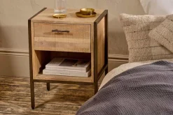 Dasai Mango Wood Bedside Table