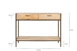Dasai Mango Wood Console Table