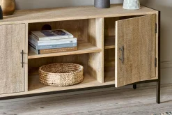 Dasai Mango Wood Media Unit