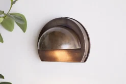 Datu Outdoor Wall Lamp - Antique Brass