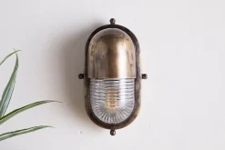 Denaya Outdoor Wall Lamp - Antique Brass